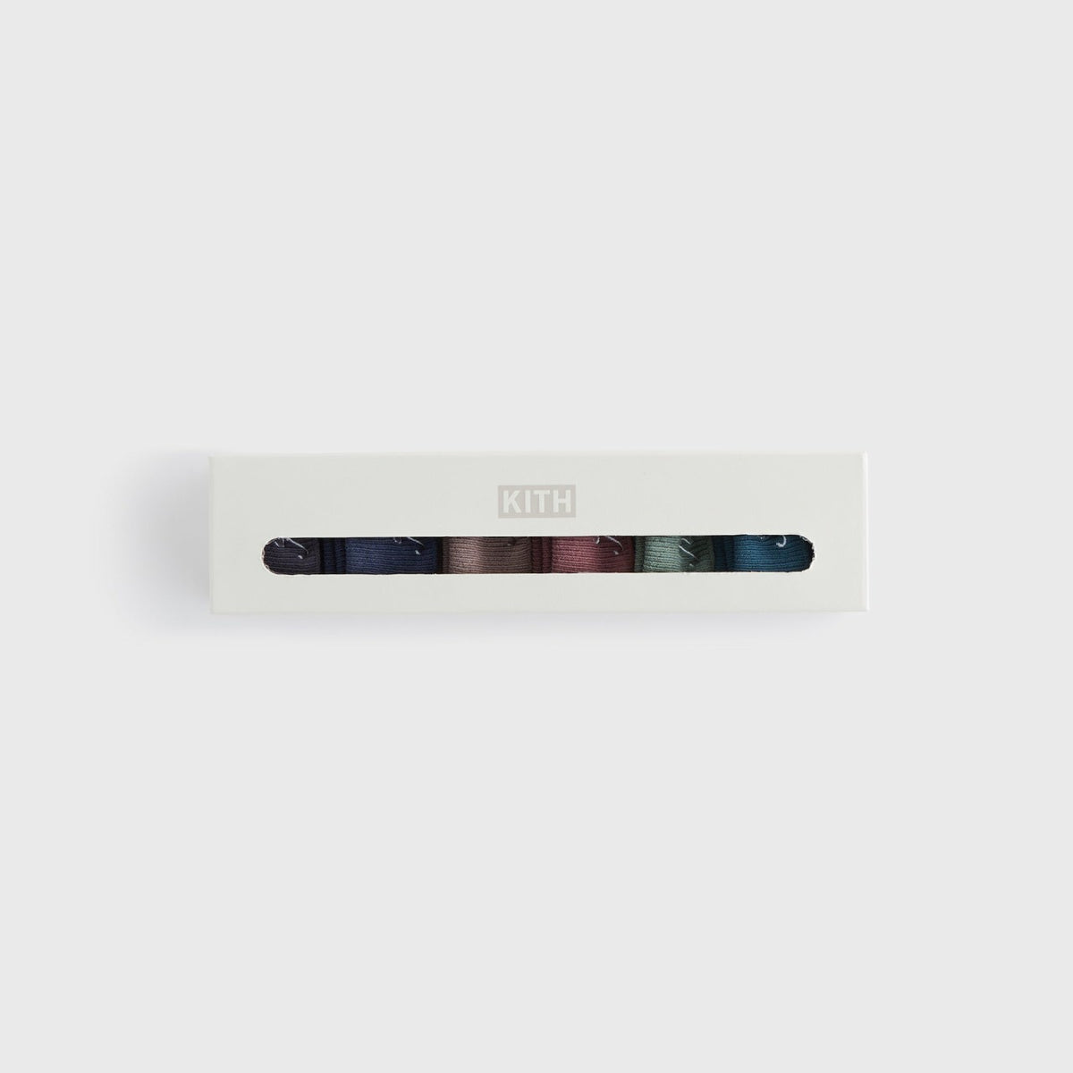 Kith Baby Palette 6-Pack Socks - Battleship | Kith