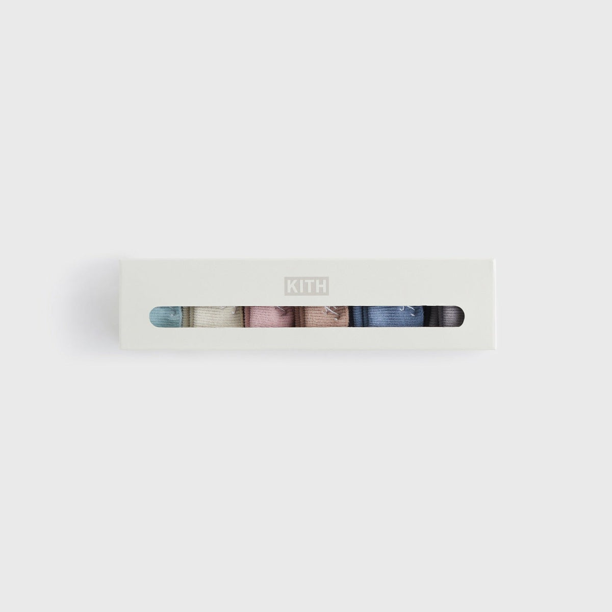 Kith Baby Palette 6-Pack Socks - Argon | Kith