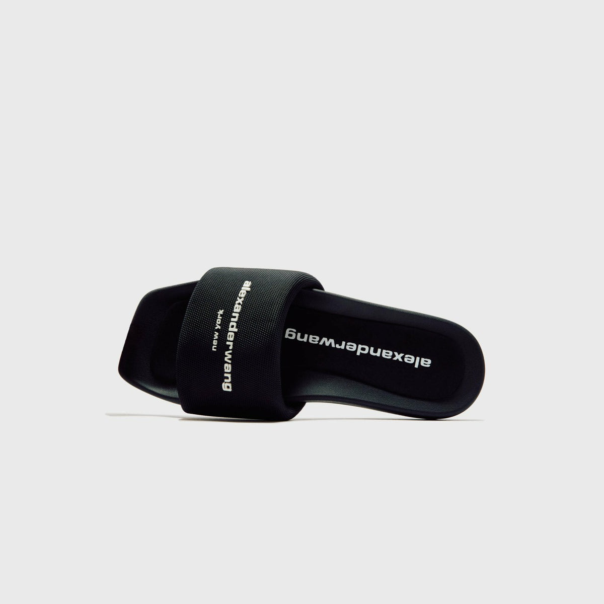 Alexander Wang AW Pool Slide - Black | Kith