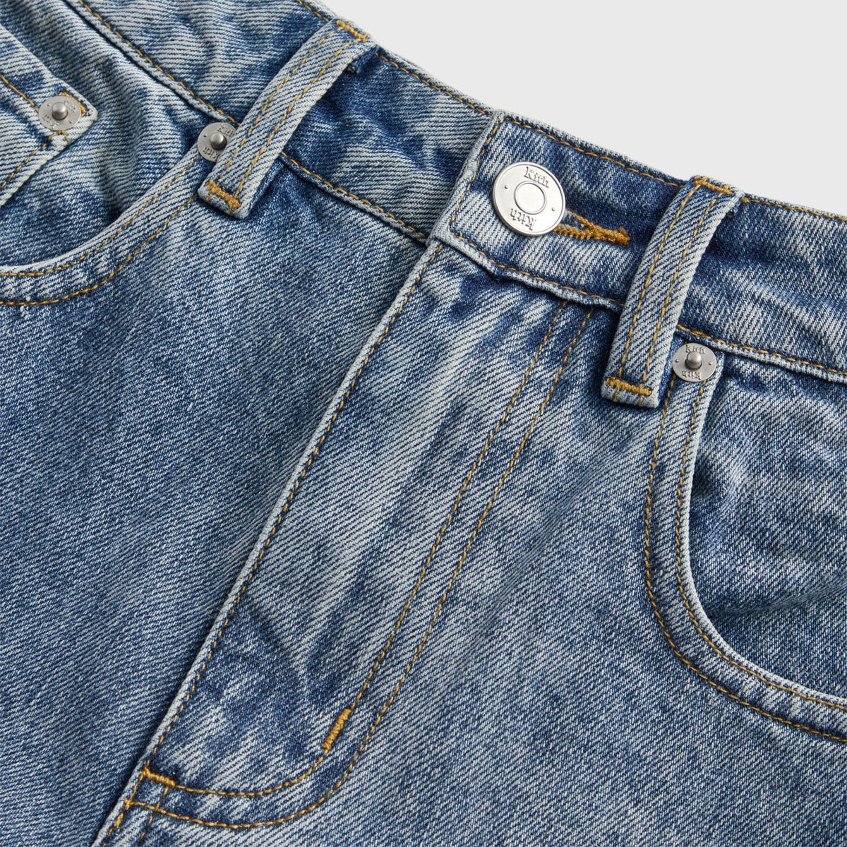 Kith Centre Straight Jean - Dark Indigo | Kith