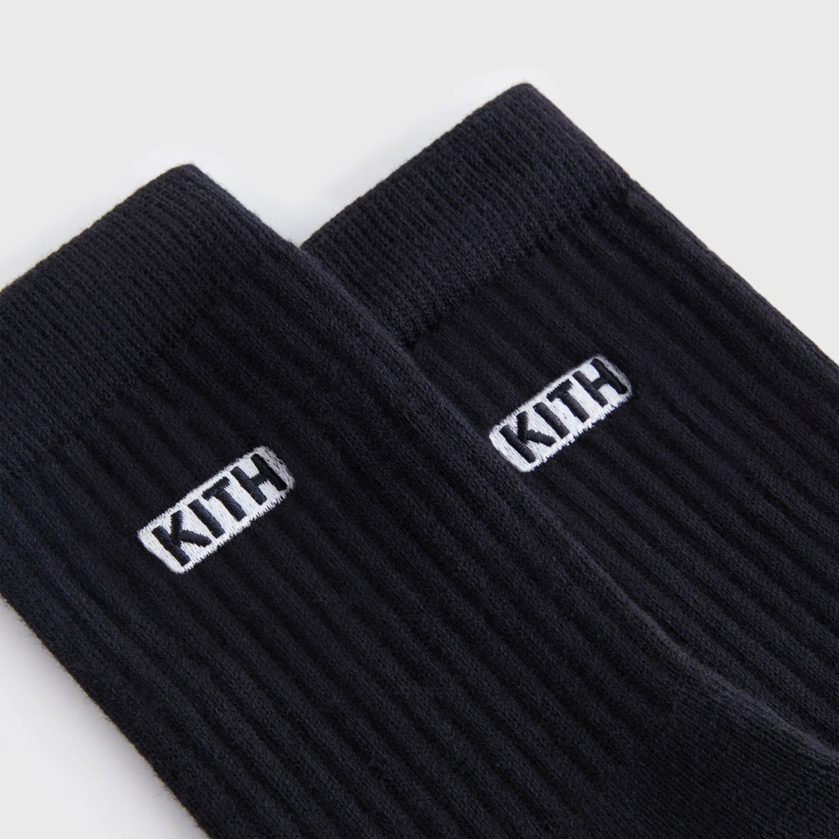 Kith Kids Classic Crew Socks - Black | Kith
