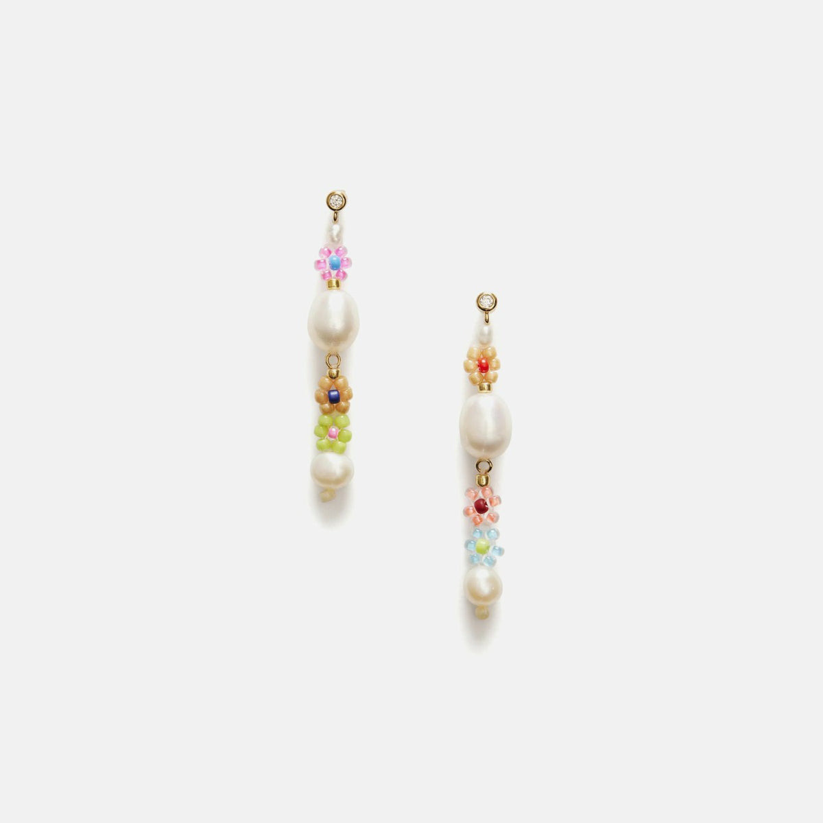 Anni Lu Mexi Flower Earrings - Multi | Kith