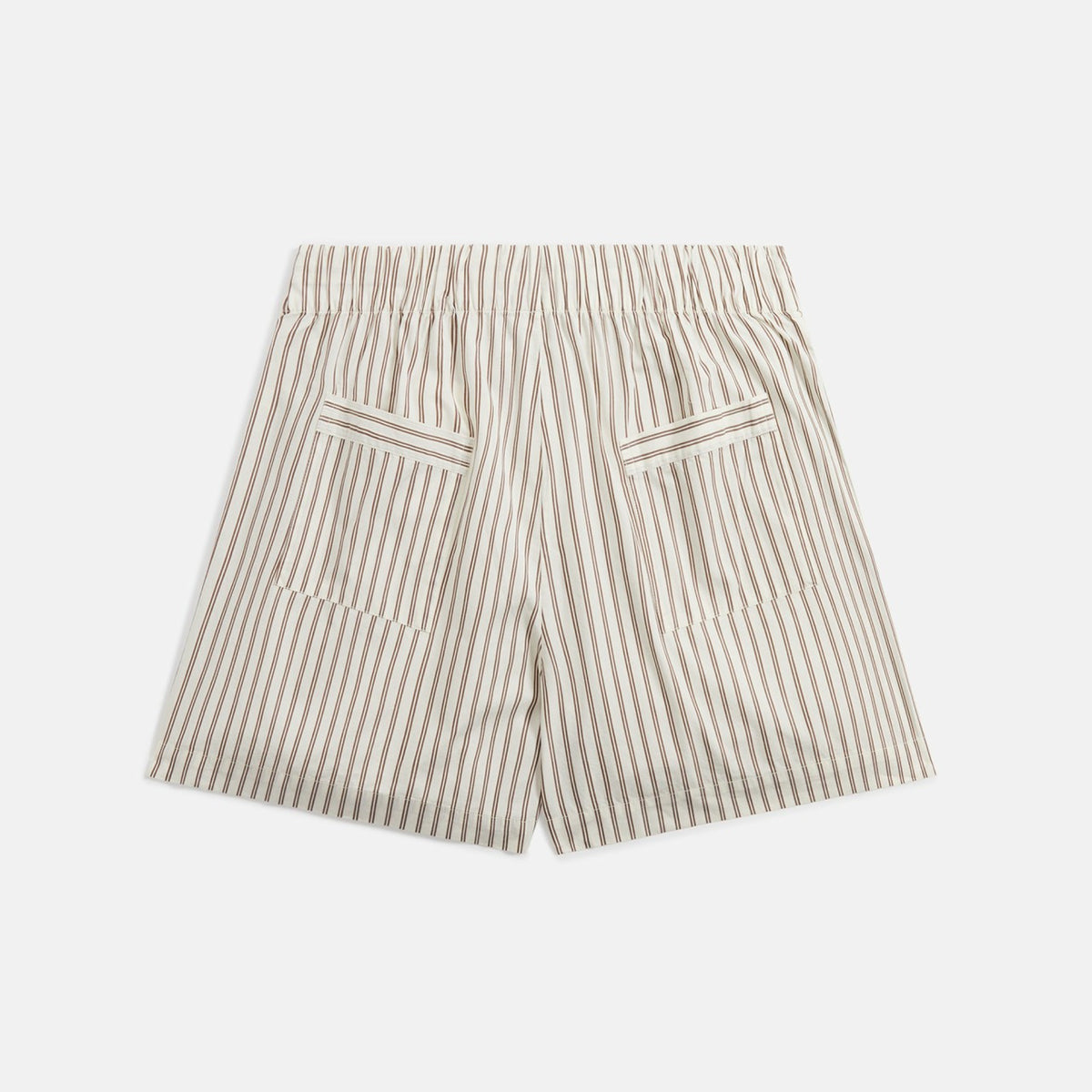 Tekla Poplin Pajama Shorts - Hopper Stripes | Kith