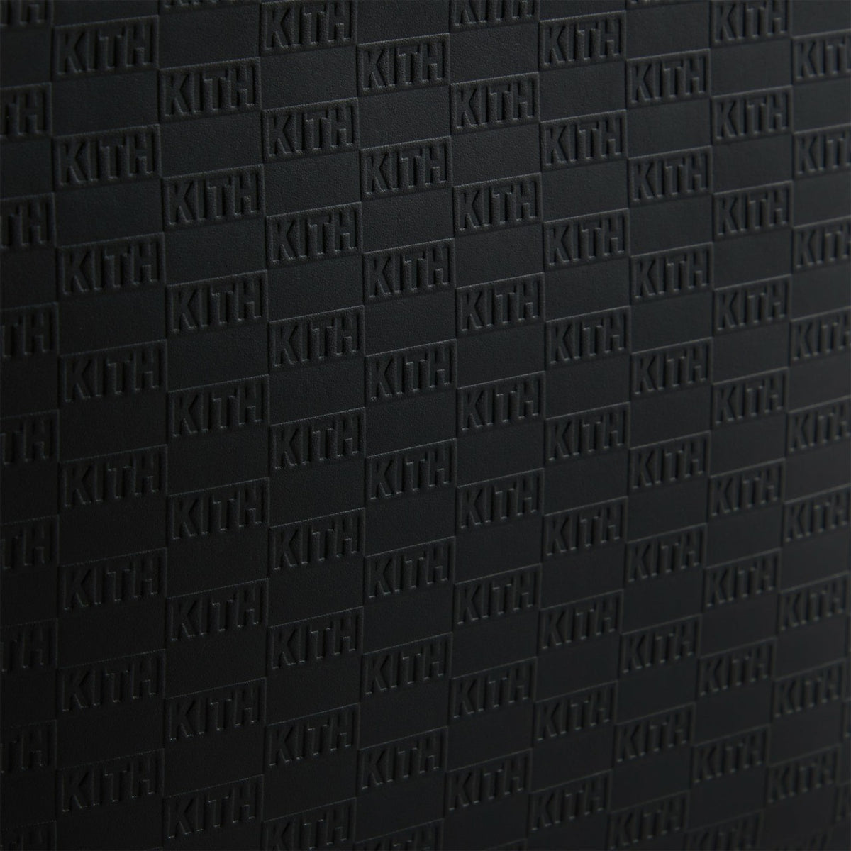 Kith Monogram Zipper Pouch - Black | Kith