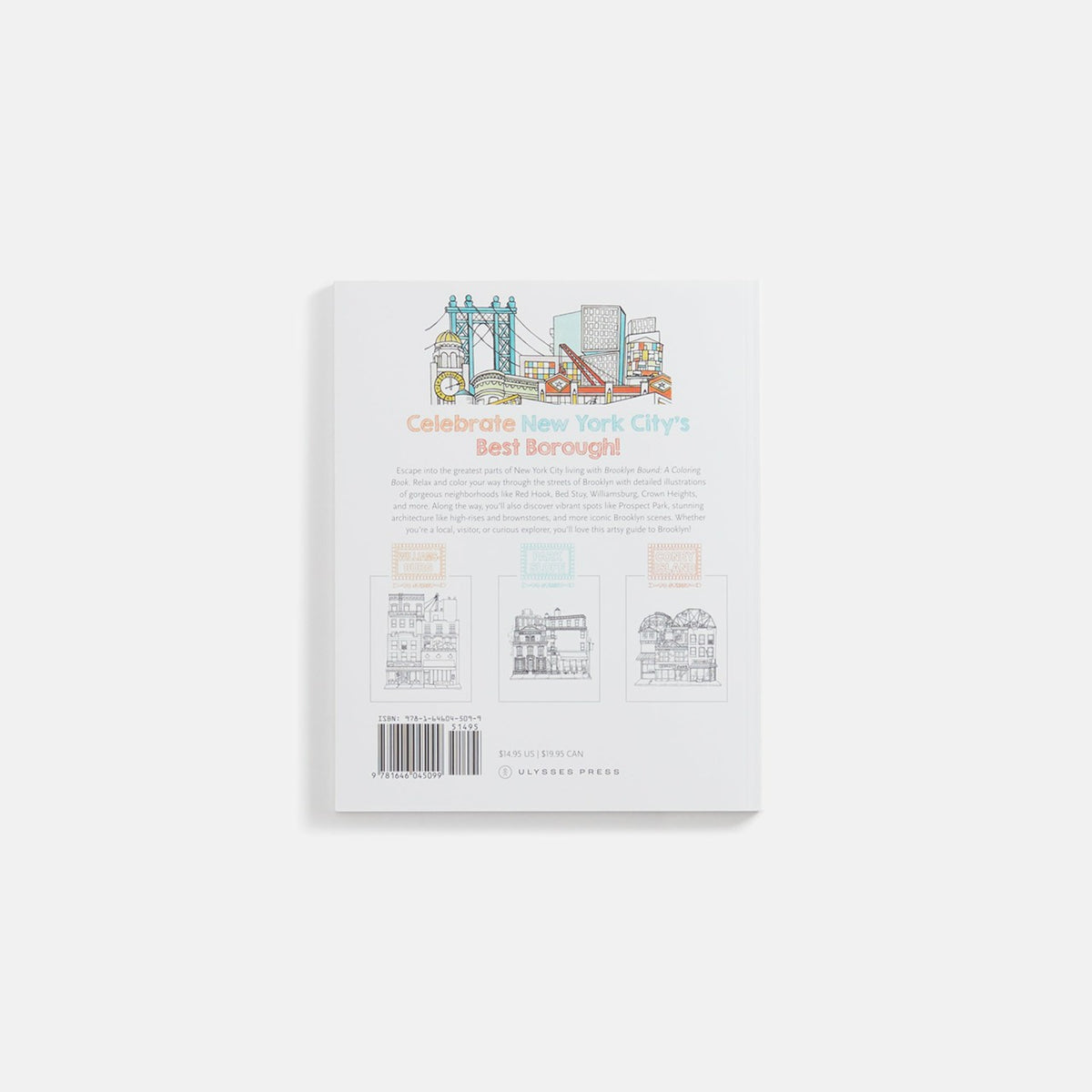 Simon & Schuster Brooklyn Bound: A Coloring Book | Kith