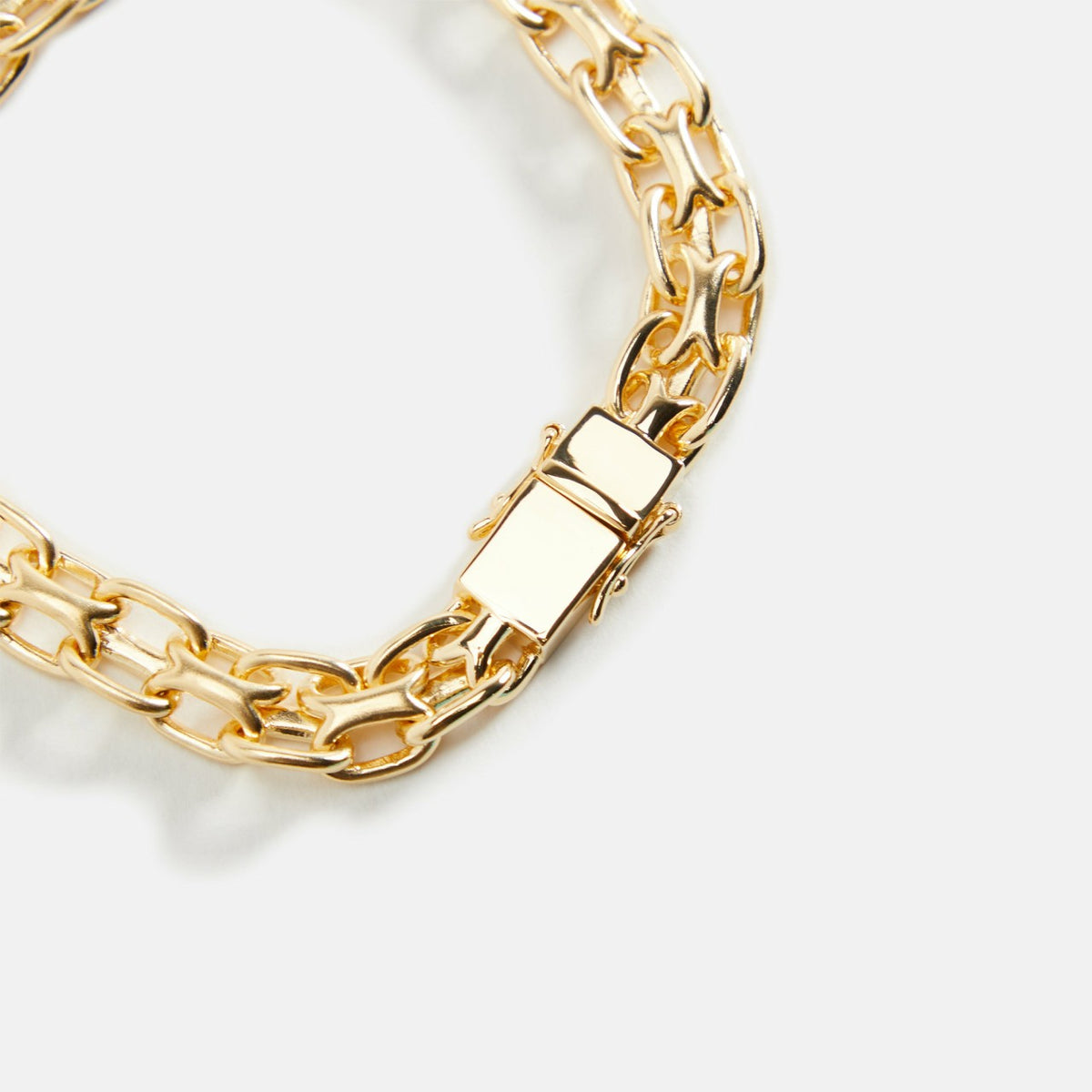 Tom Wood Vintage Bracelet 925 Sterling Silver / 9K Gold 7.0 - Gold | Kith