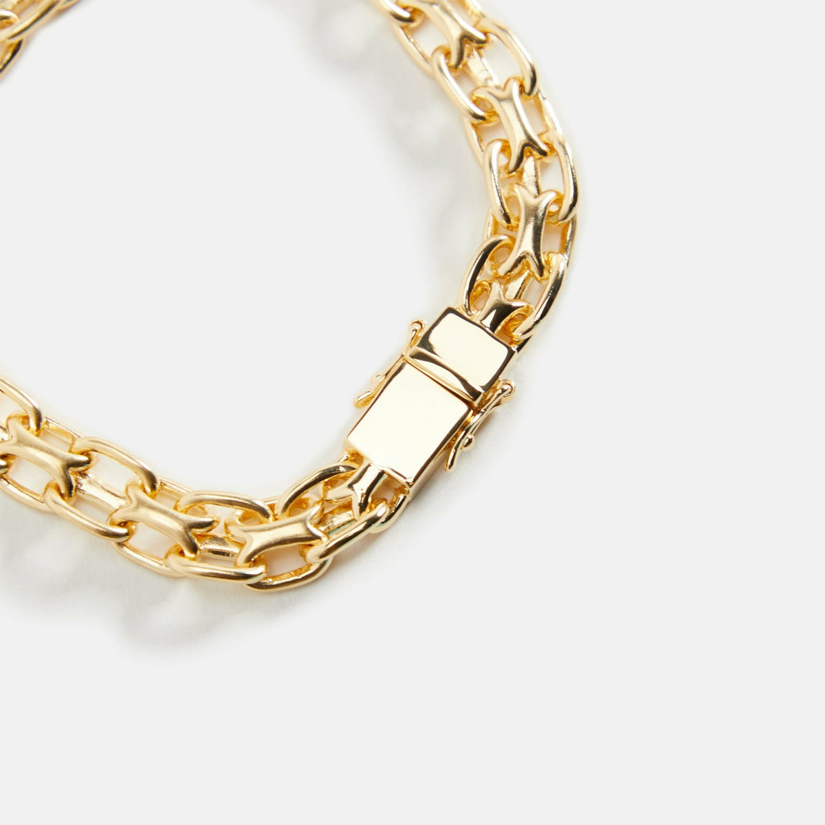 Tom Wood Vintage Bracelet 925 Sterling Silver / 9K Gold 7.7 - Gold | Kith