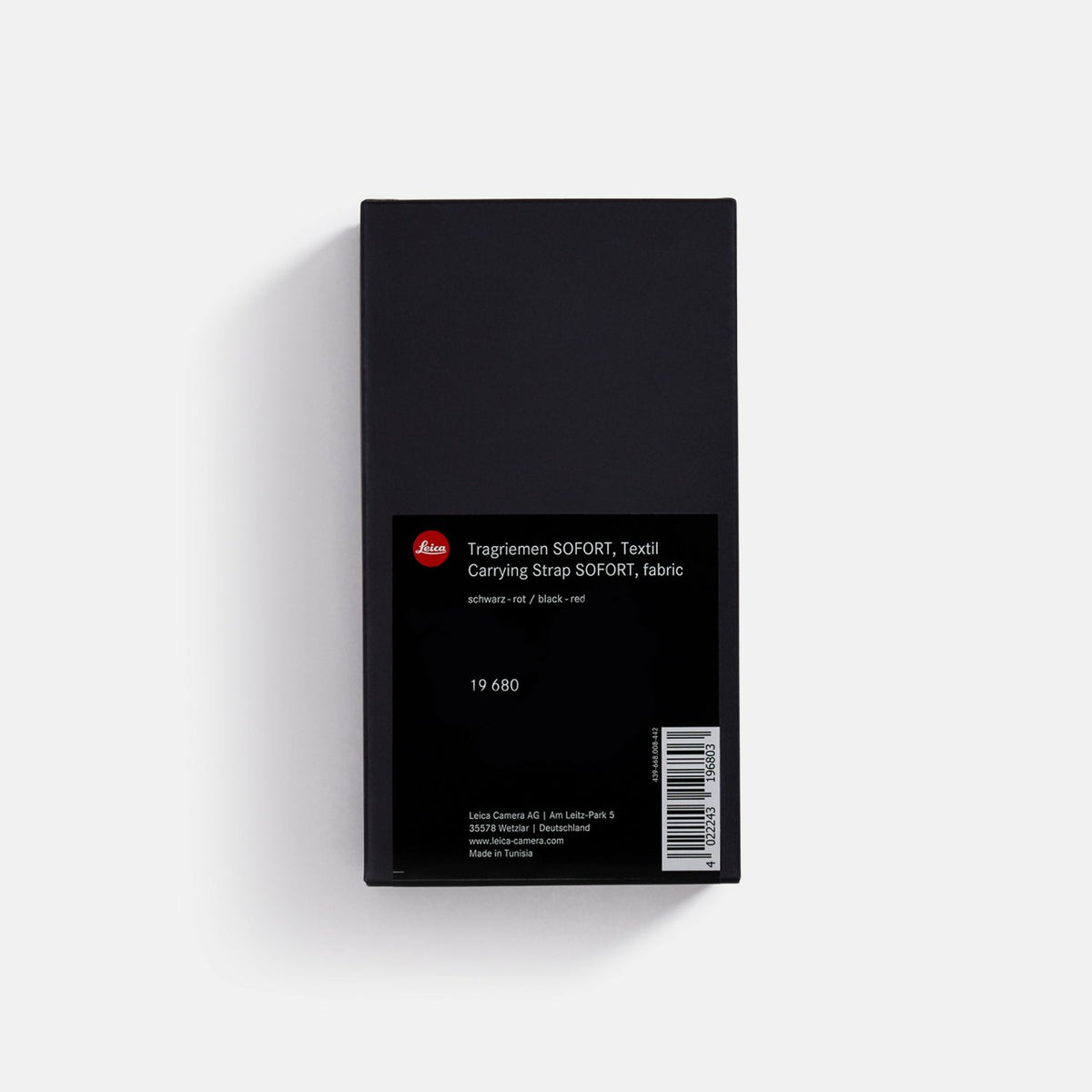 Leica Carrying Strap SOFORT - Black / Red | Kith