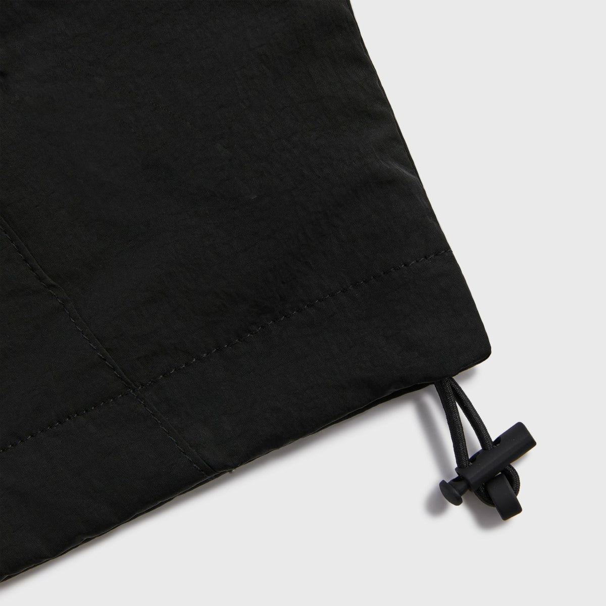 Kith Wrinkle Nylon Windsor Panelled Track Jacket - Black | Kith