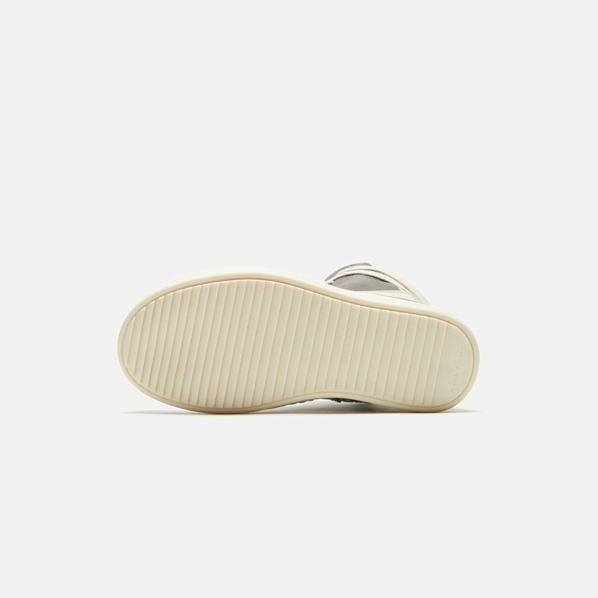 Rick Owens Kids Geobasket - Dust / Milk / Milk Scarpe in Pelle | Kith