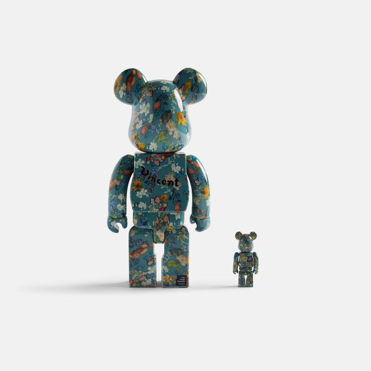 Medicom Toy BE@RBRICK 50th Anniversary of the Van Gogh Museum 100% + 4 | Kith