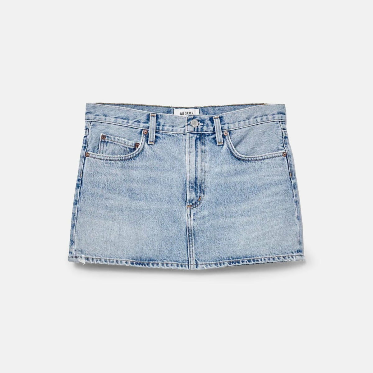 Agolde Alek Mini Skirt - Force | Kith