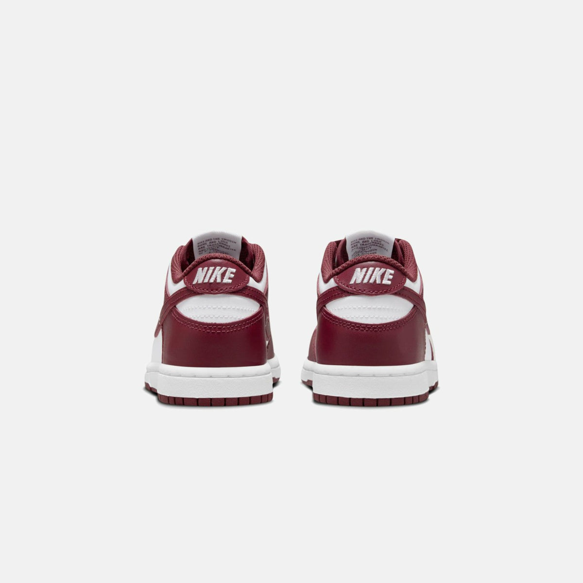 Nike PS Dunk Low - White / Redwood / Gym Red | Kith