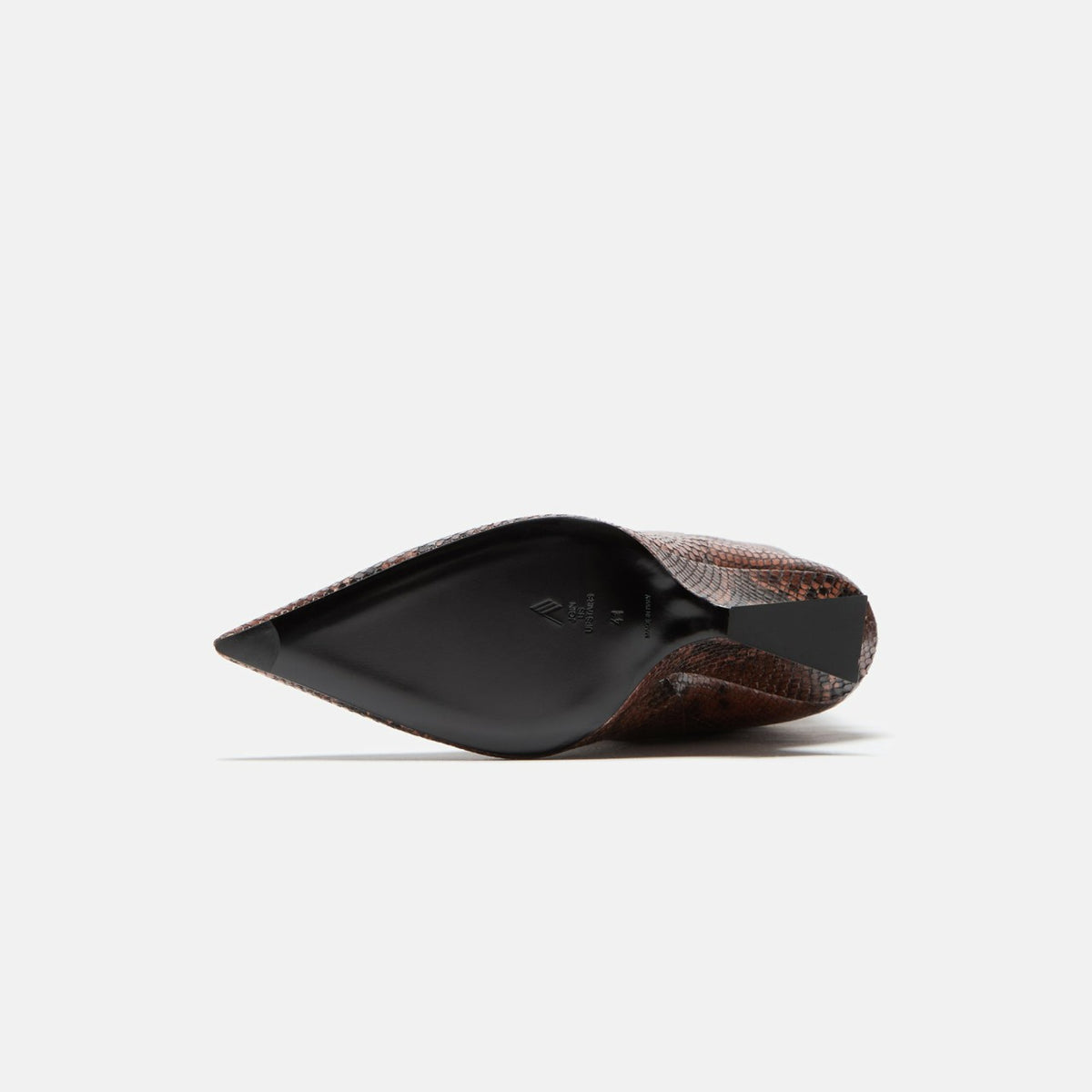 The Attico Cheope Tube Boot - Brown / Black | Kith
