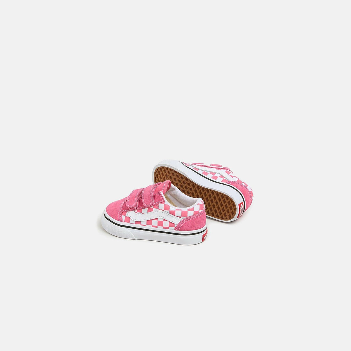 VANS TD Old Skool V Crib - Color Theory / Checkerboard / Honeysuckle | Kith