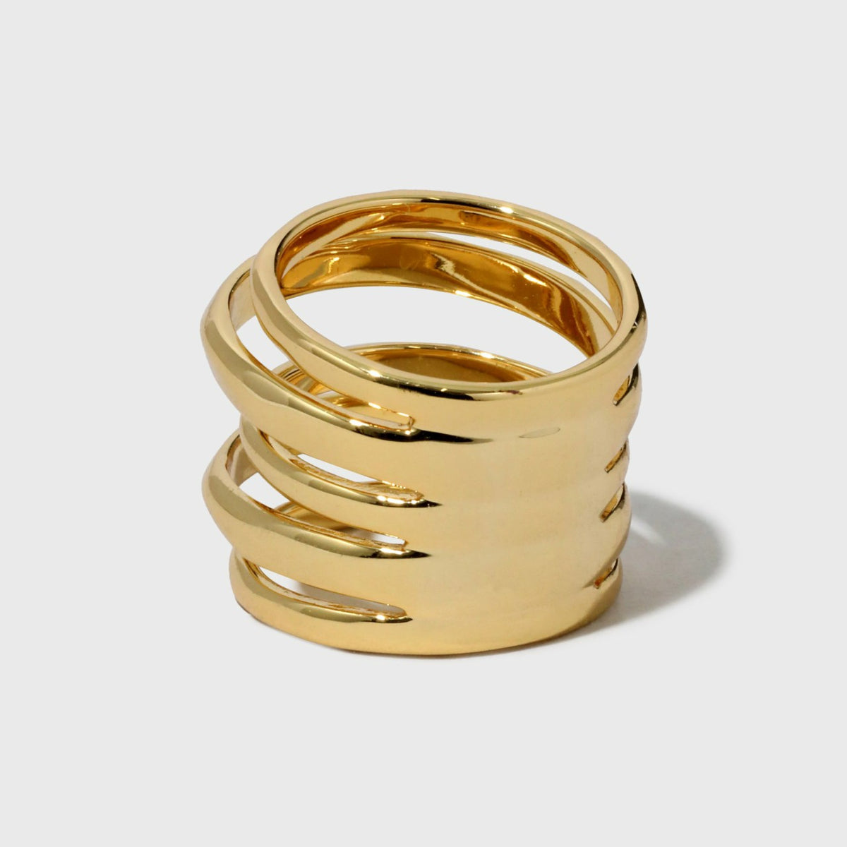 Alexis Bittar Layered Ring - Gold | Kith