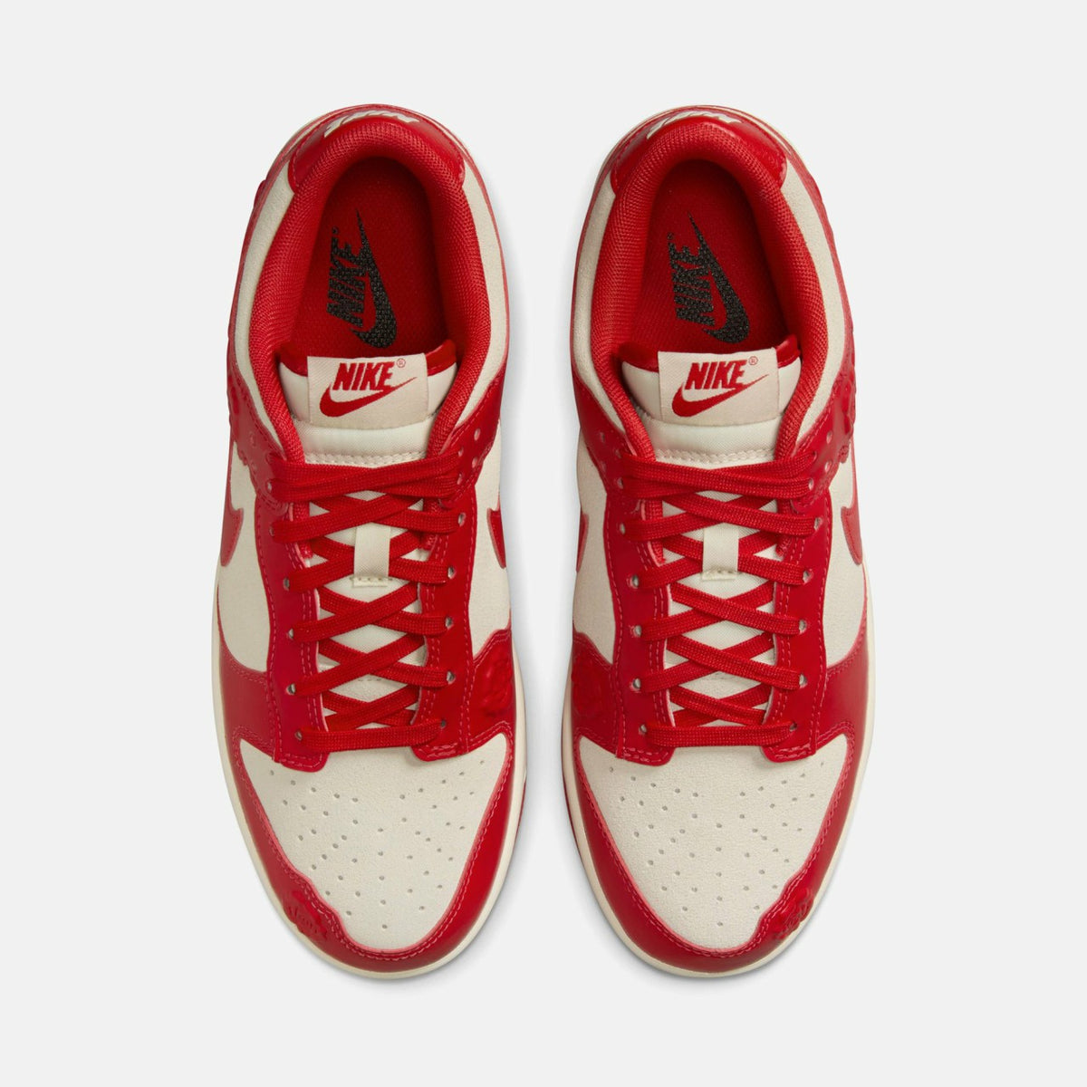 Nike WMNS Dunk Low SE - Coconut Milk / University Red / Pale Ivory | Kith