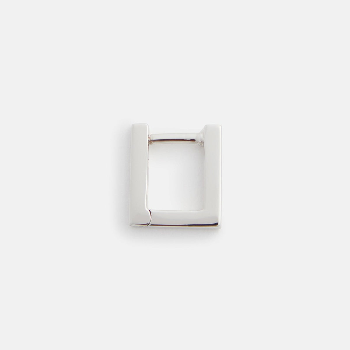 Tom Wood Sleek Huggie - Silver | Kith
