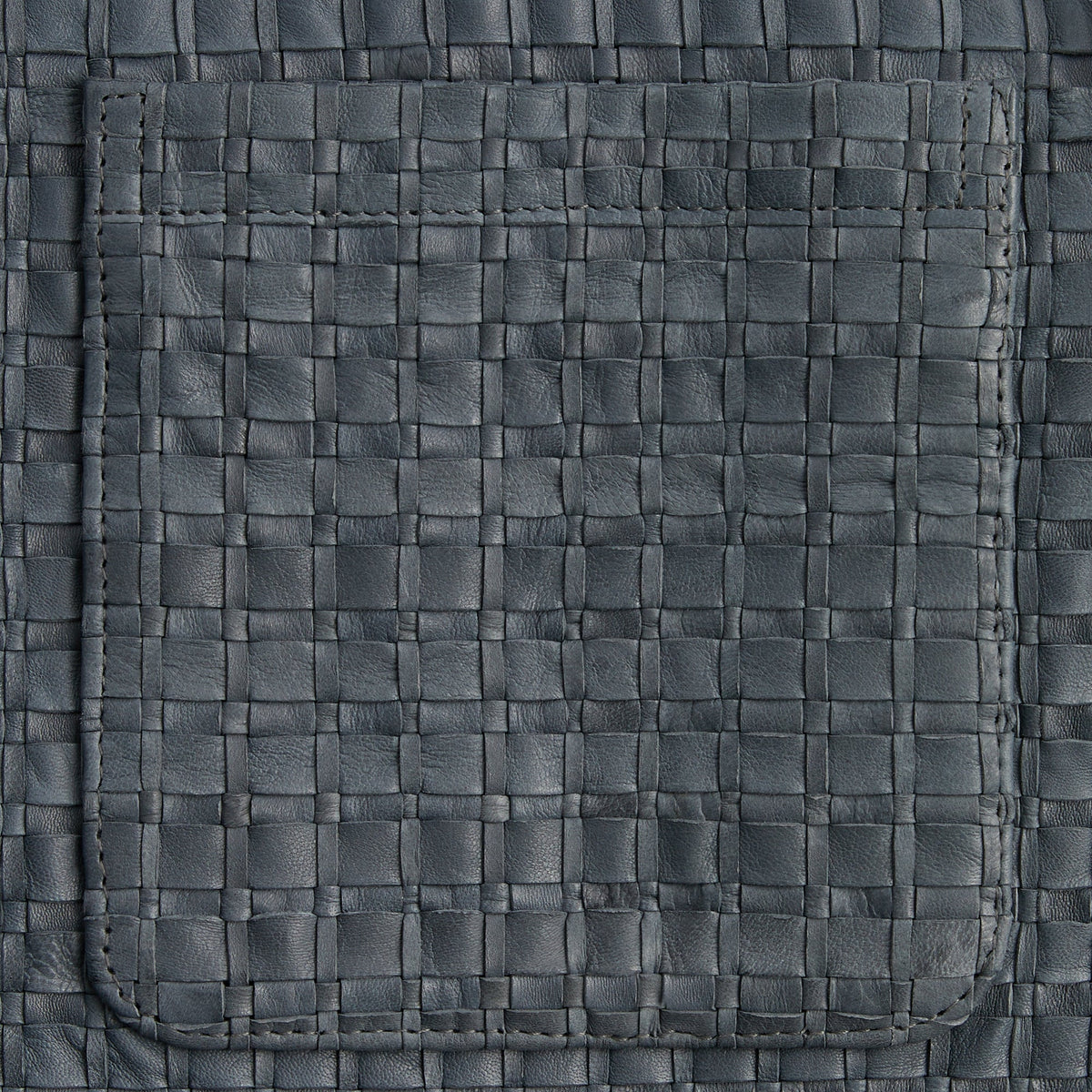 &Kin Woven Leather Apollo II Shirt - Machine | Kith