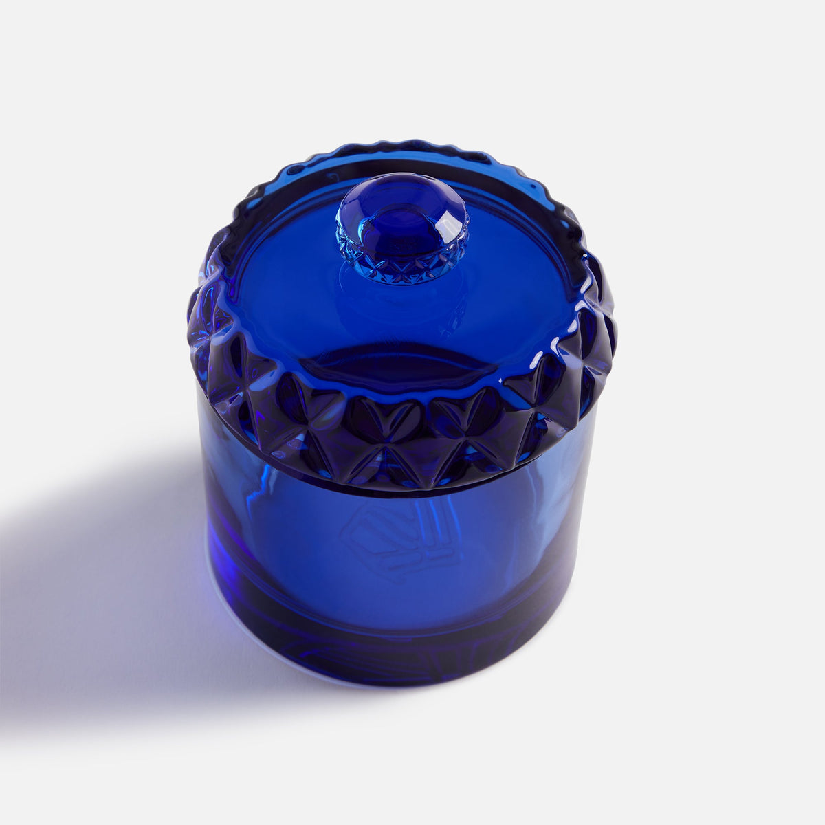 Houseplant Glass Stash Jar - Cobalt | Kith