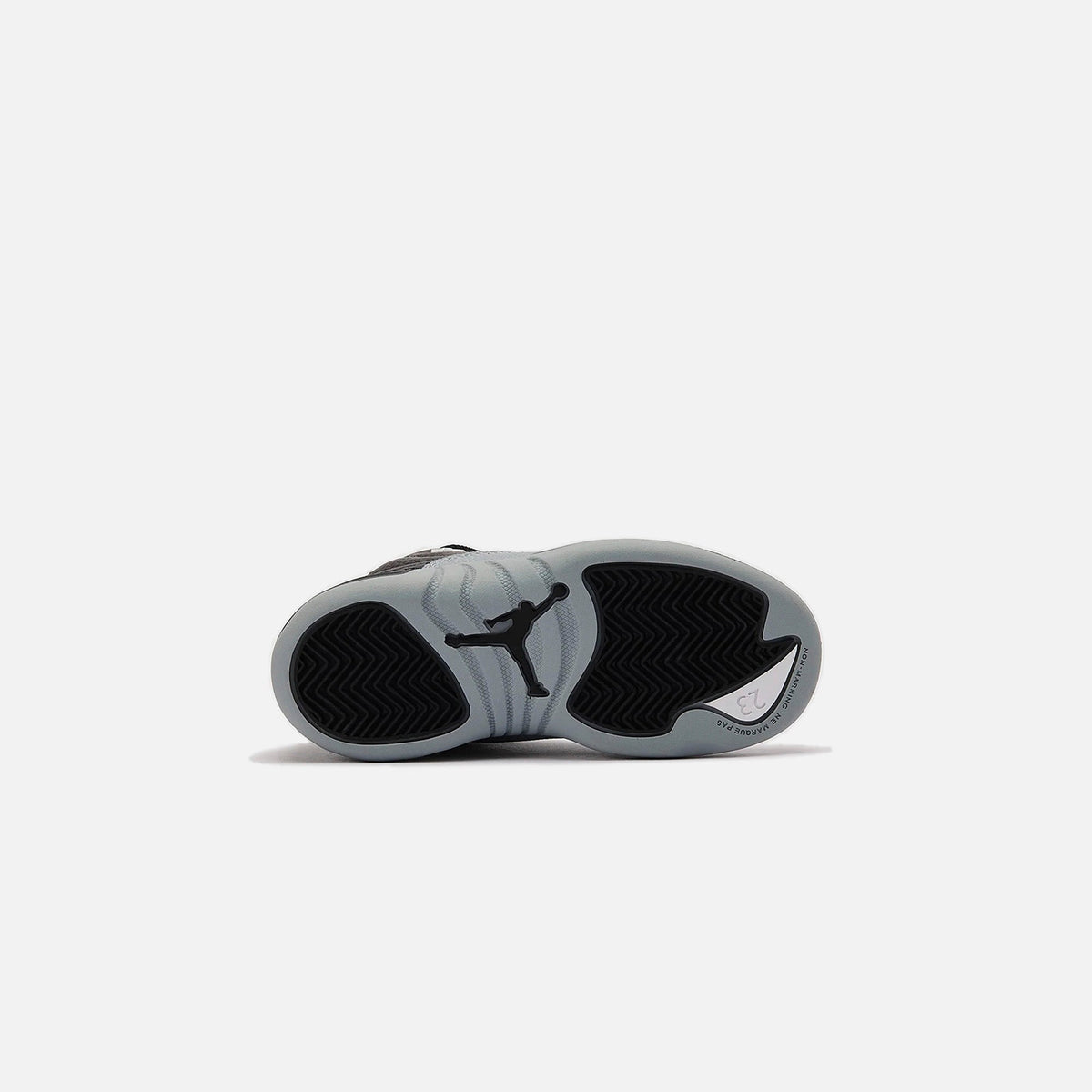 Jordan PS Air Jordan 12 - Retro Black / Wolf Grey / White | Kith