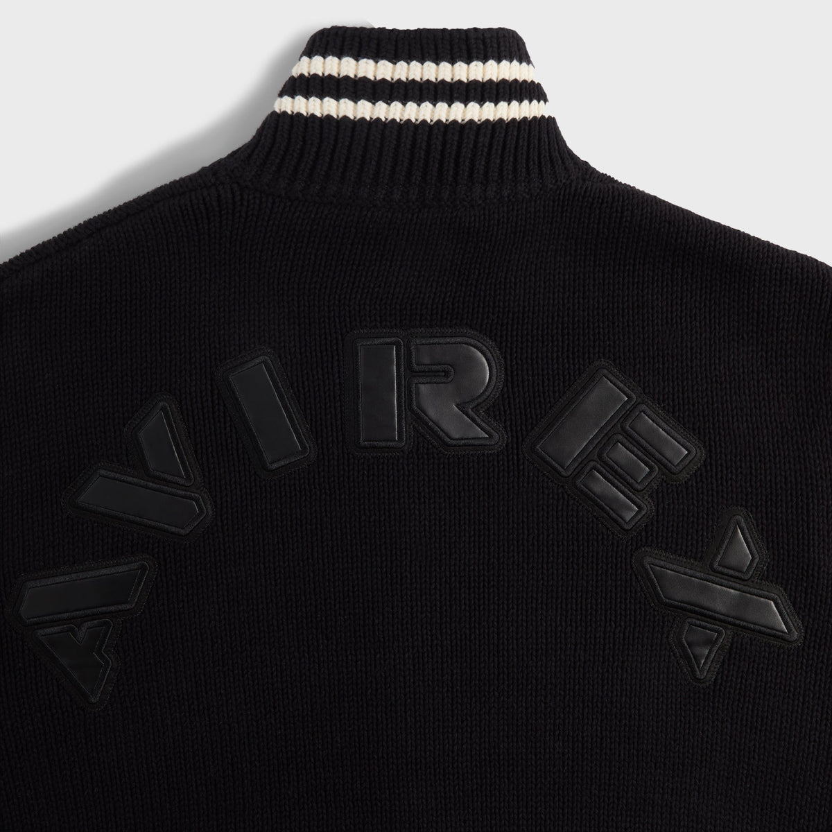 Kith & AVIREX for the New York Knicks Wyona Full Zip Sweater - Black | Kith