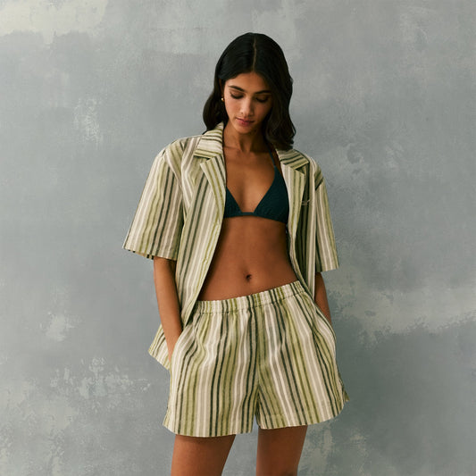 Kith Women Elena II Chenille Stripe Shirt - Vera | Kith