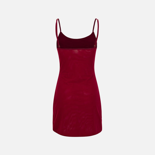 Gonza Gizele Slip Mini Dress - Borgona | Kith