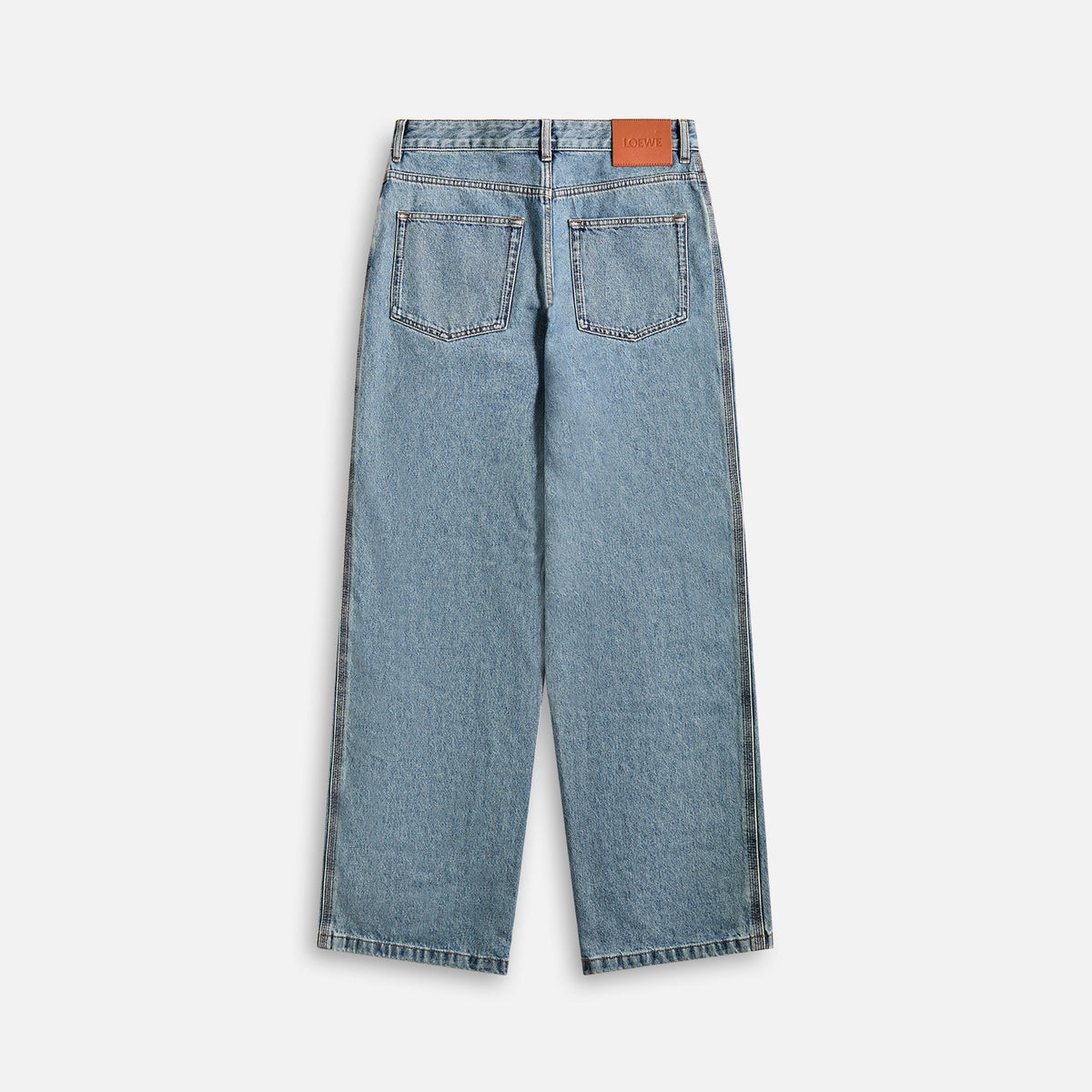 Loewe Anagram Baggy Jeans - Blue | Kith