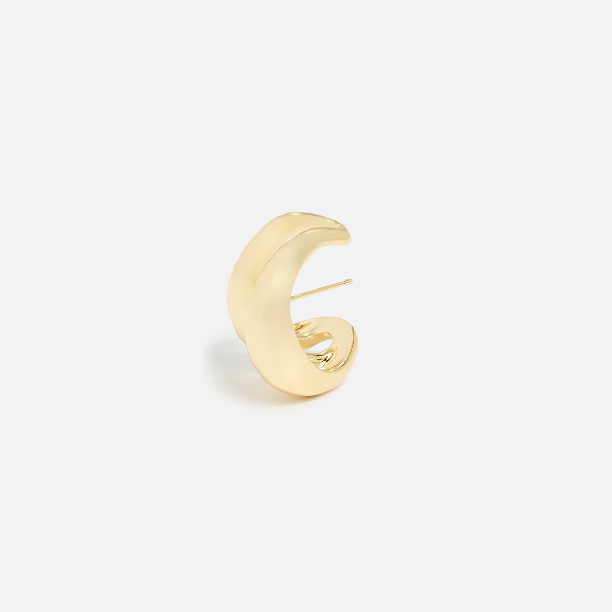 SHASHI Double Odyssey Hoop Earring - Gold | Kith