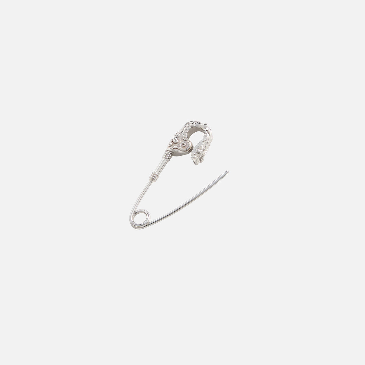 Emanuele Bicocchi Pin Earring (Large) - Silver | Kith