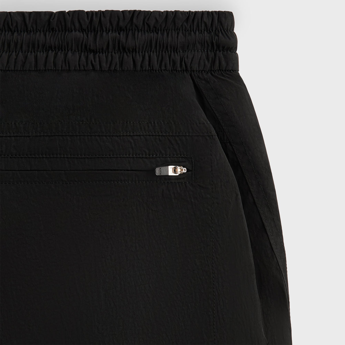 Kith Wrinkle Nylon Evan Cargo Short - Black | Kith