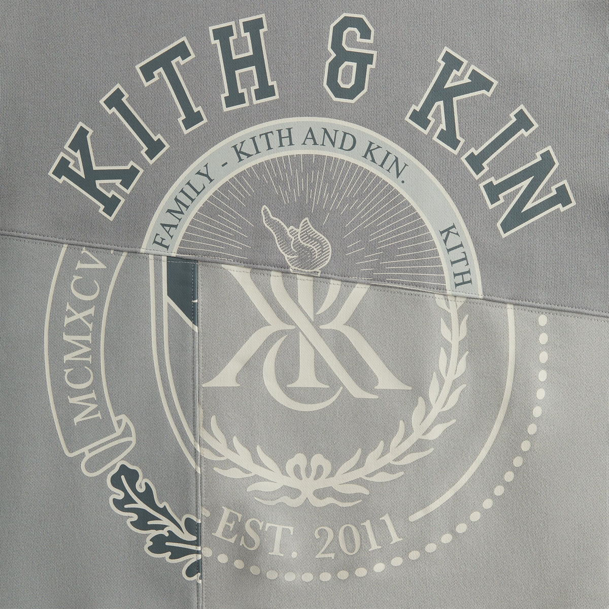 Kith Women Ashwin Patchwork Crewneck - Statue | Kith