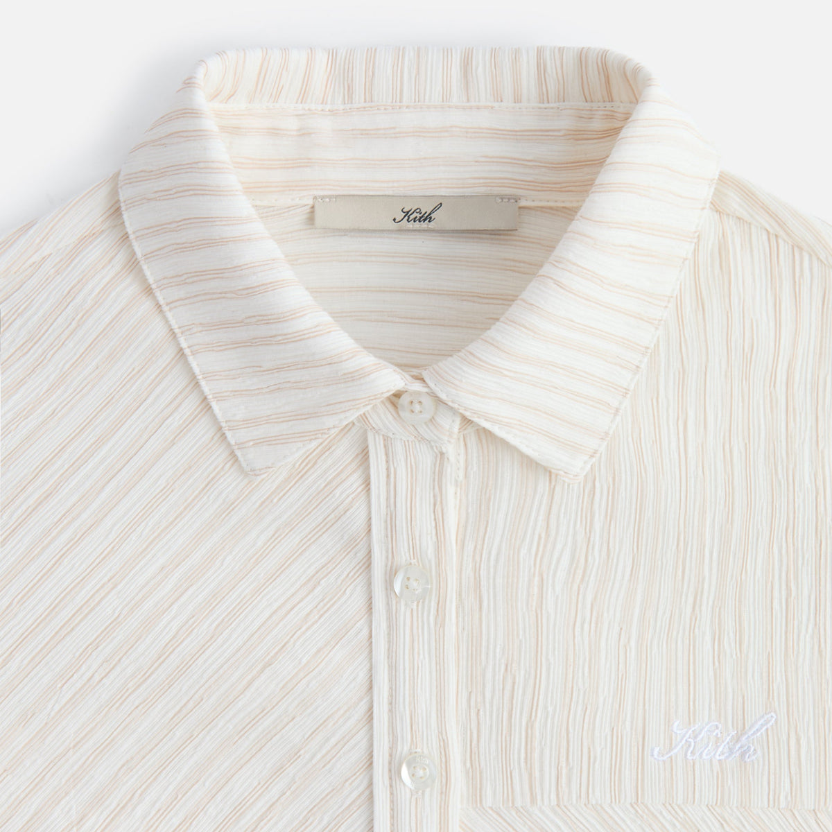 Kith Women Ella Patchwork Fitted Shirt - Oxide | Kith