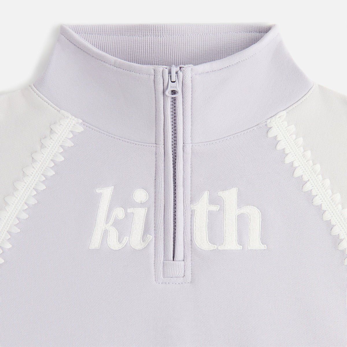 Kith Kids Color-Blocked Vale Fallon Quarter Zip - Echo | Kith