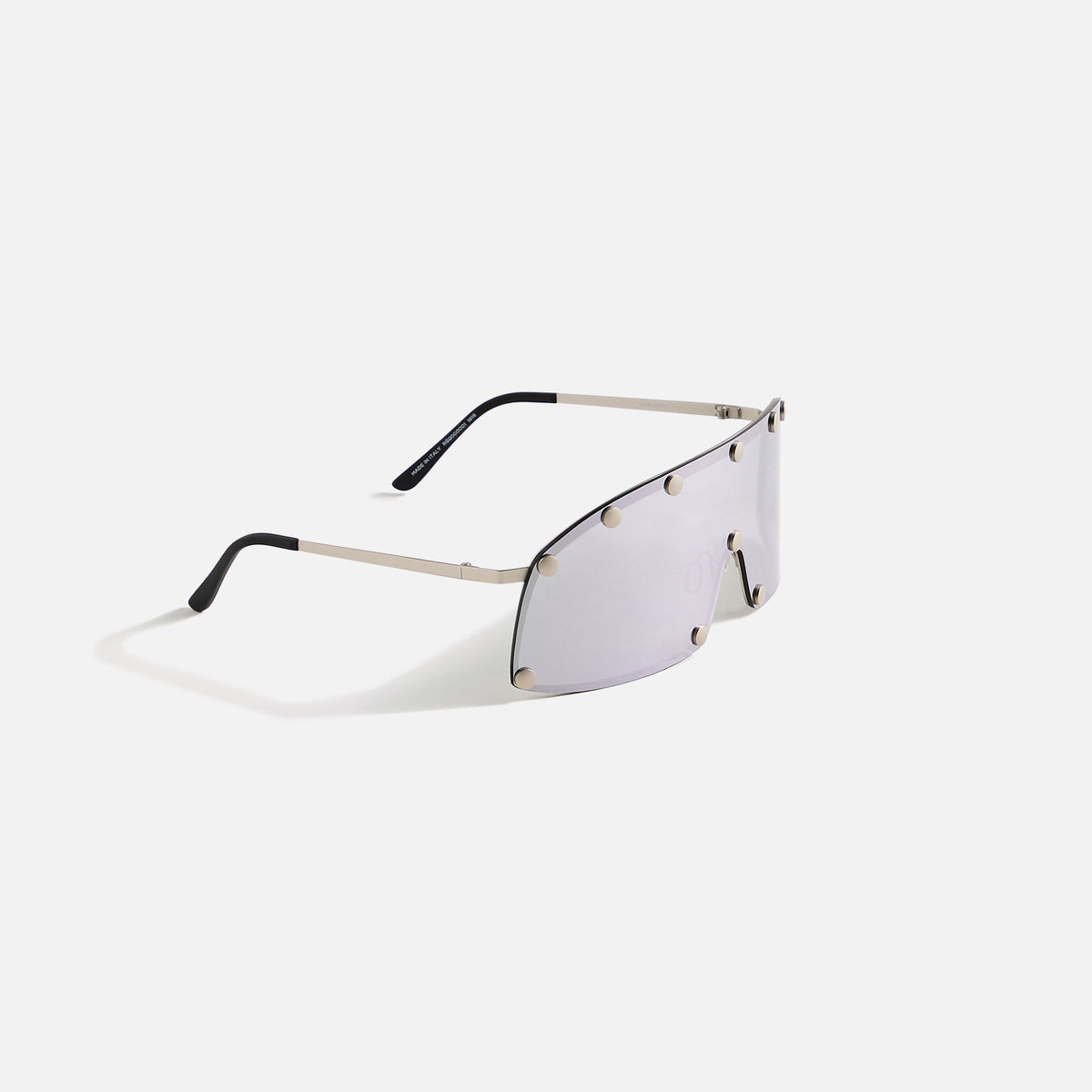 Rick Owens Sunglasses Shielding - Silver | Kith