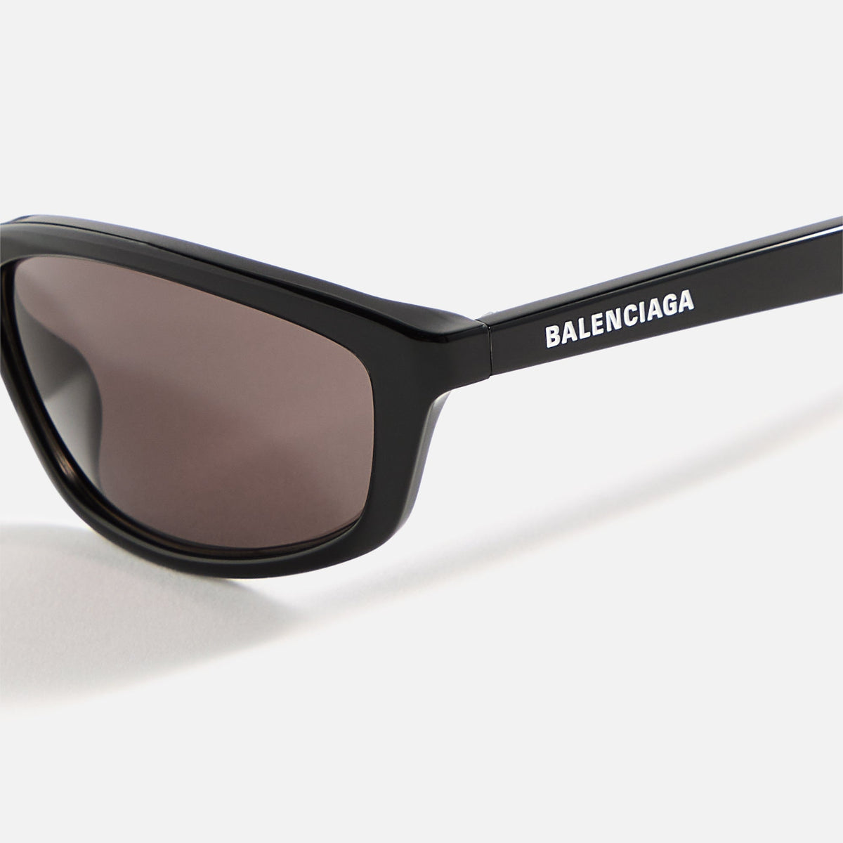 Balenciaga Rectangular Frames - Black | Kith