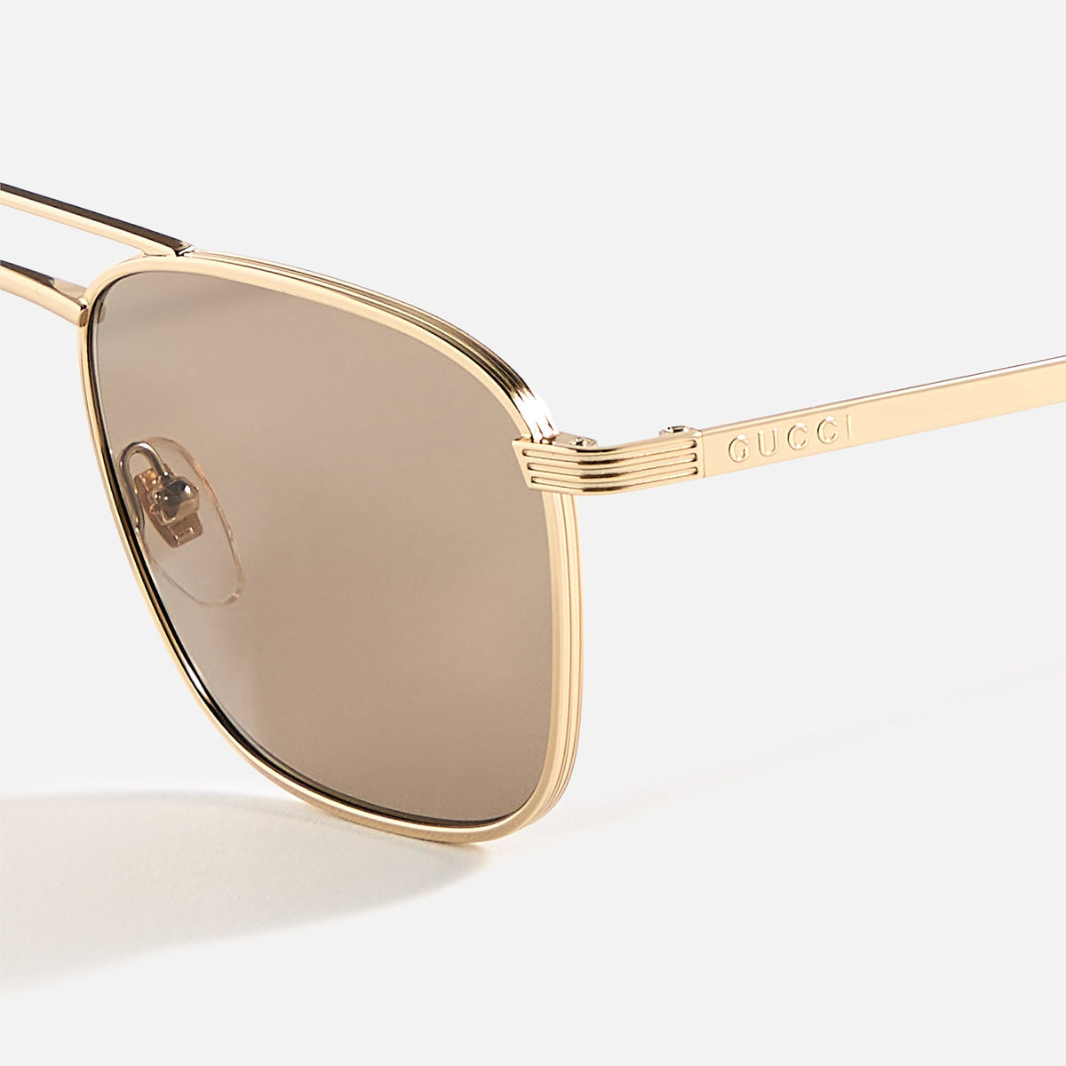 Gucci Rectangular Frames - Gold | Kith