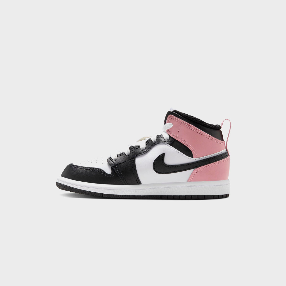 Nike PS Air Jordan 1 Mid - White / Black / Rust Pink | Kith