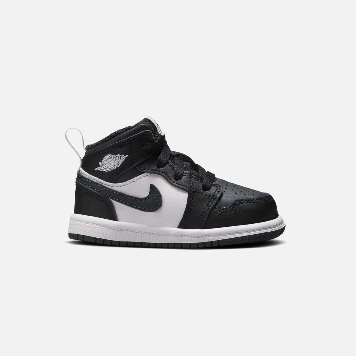 Jordan TD Air Jordan 1 Mid - Black / Off Noir / Summit White | Kith