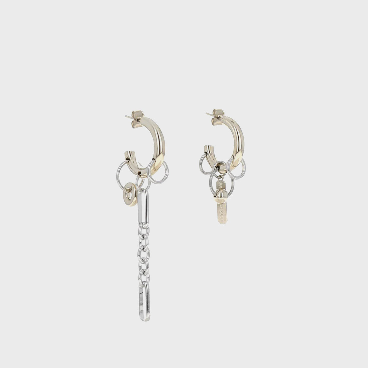 Justine Clenquet Iris Earring - Silver | Kith