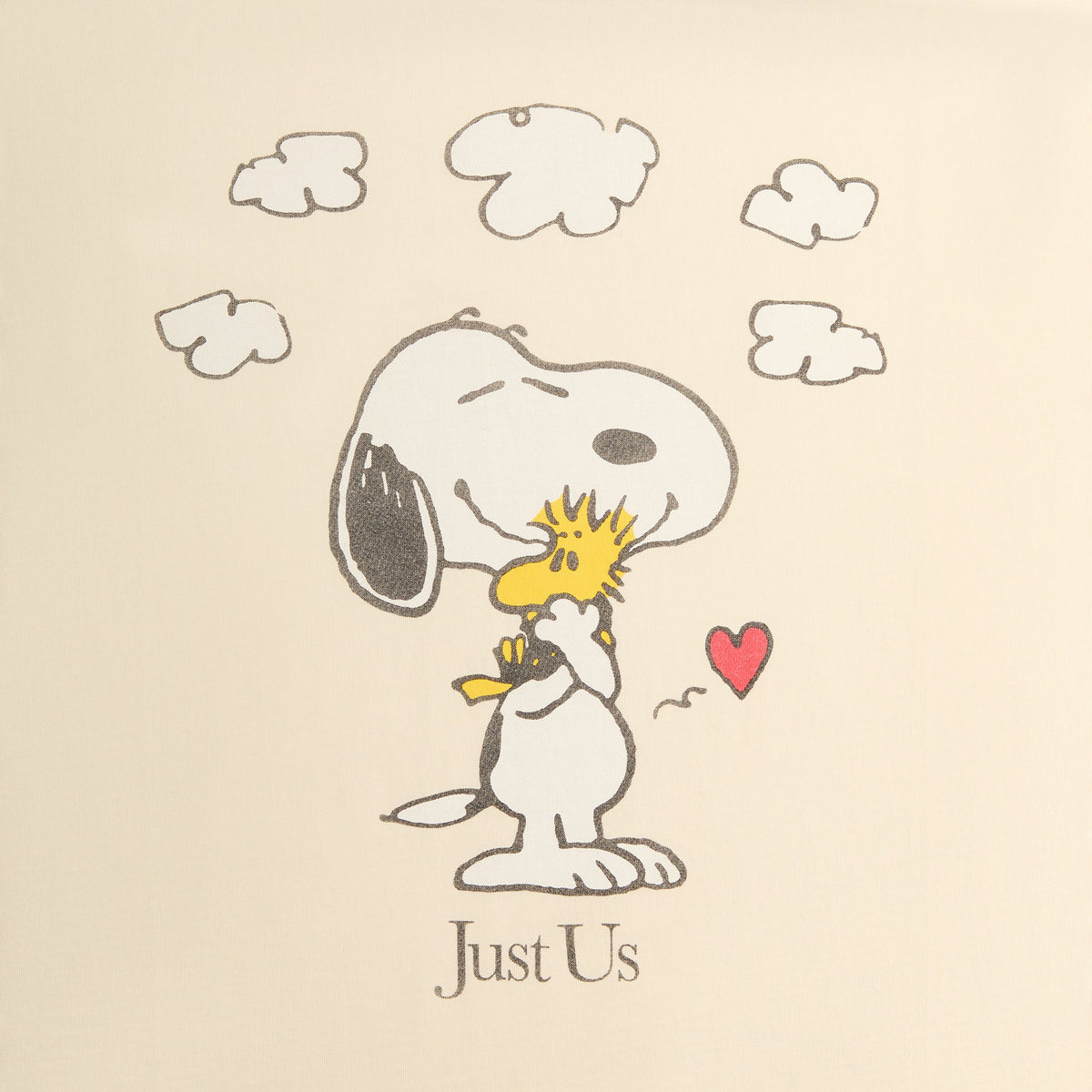 Kith for Peanuts Snoopy Just Us Tee - Sandrift | Kith
