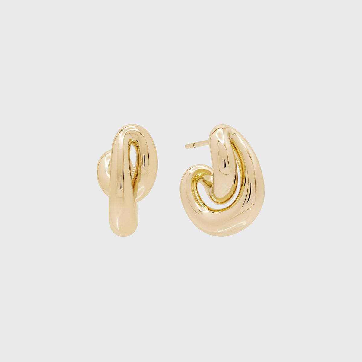 SHASHI Anderson Hoop Earring - Gold | Kith