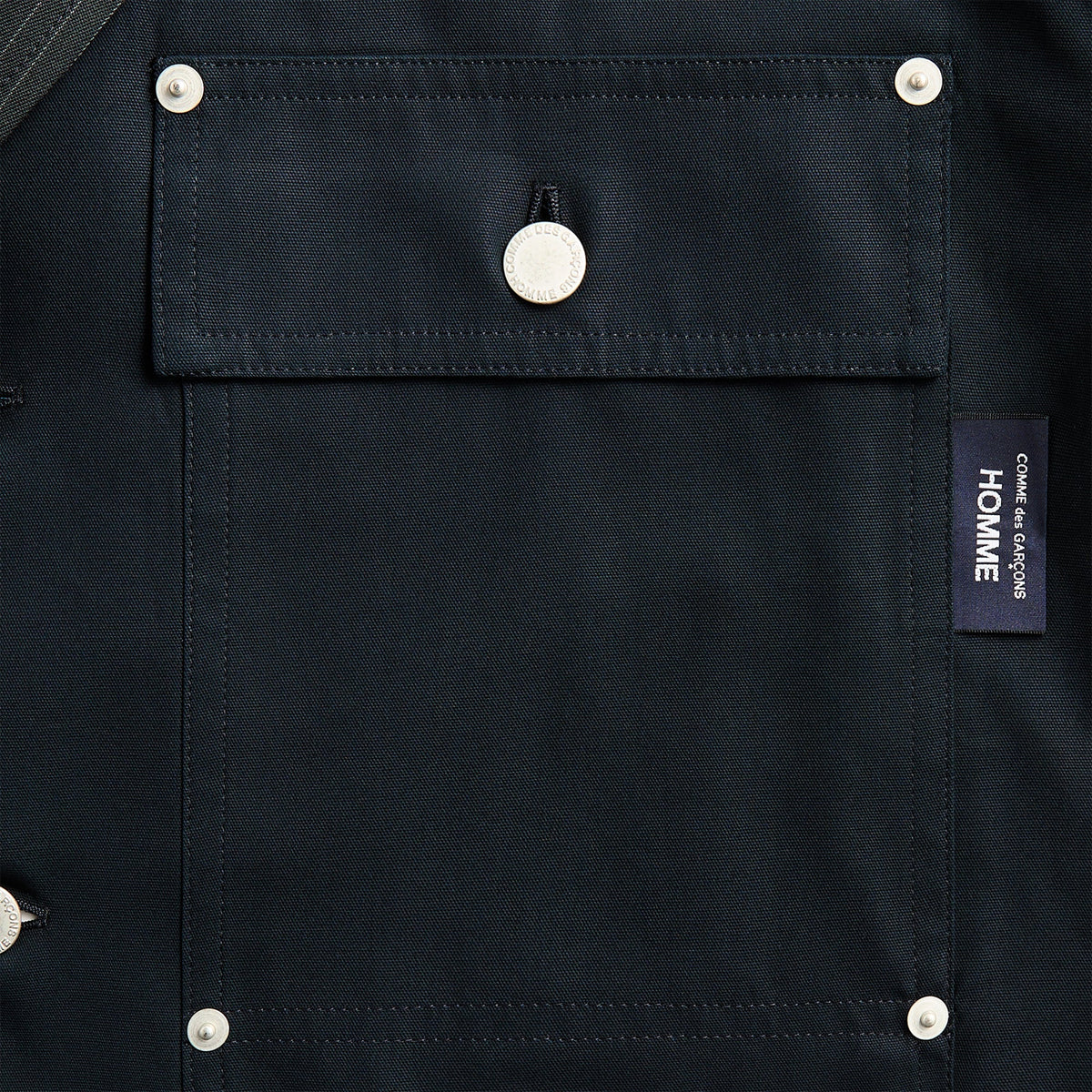 CDG Homme Jacket - Navy / Grey | Kith