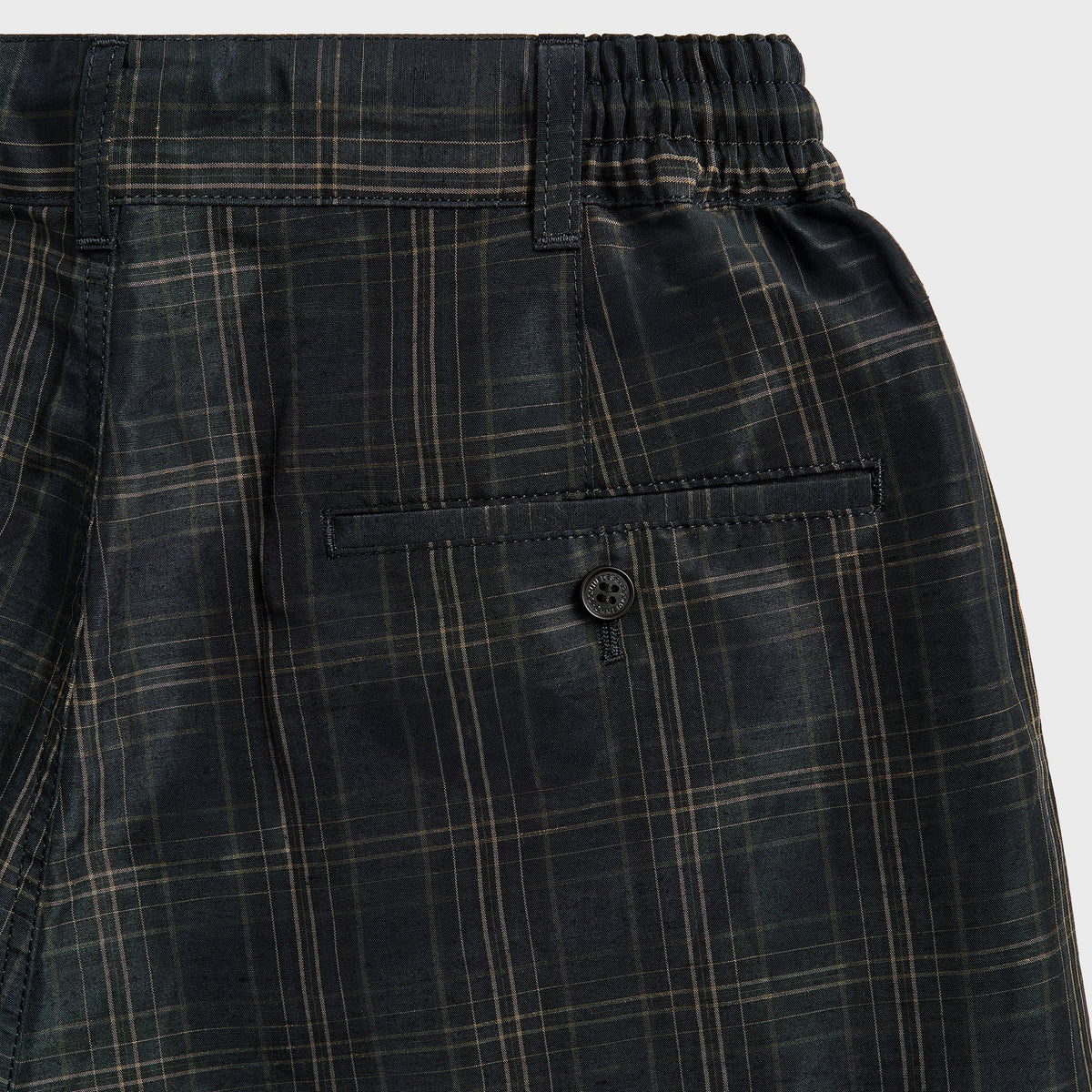 CDG Homme Check Shorts - Navy | Kith