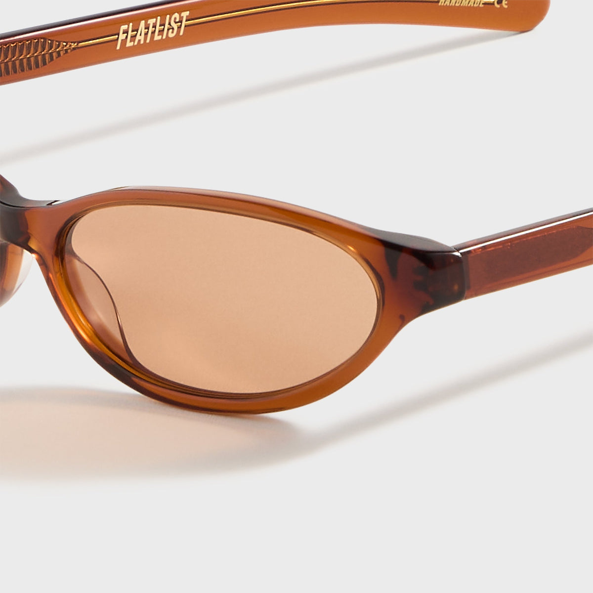 Flatlist Olympia - Crystal Brown / Brown Lens | Kith