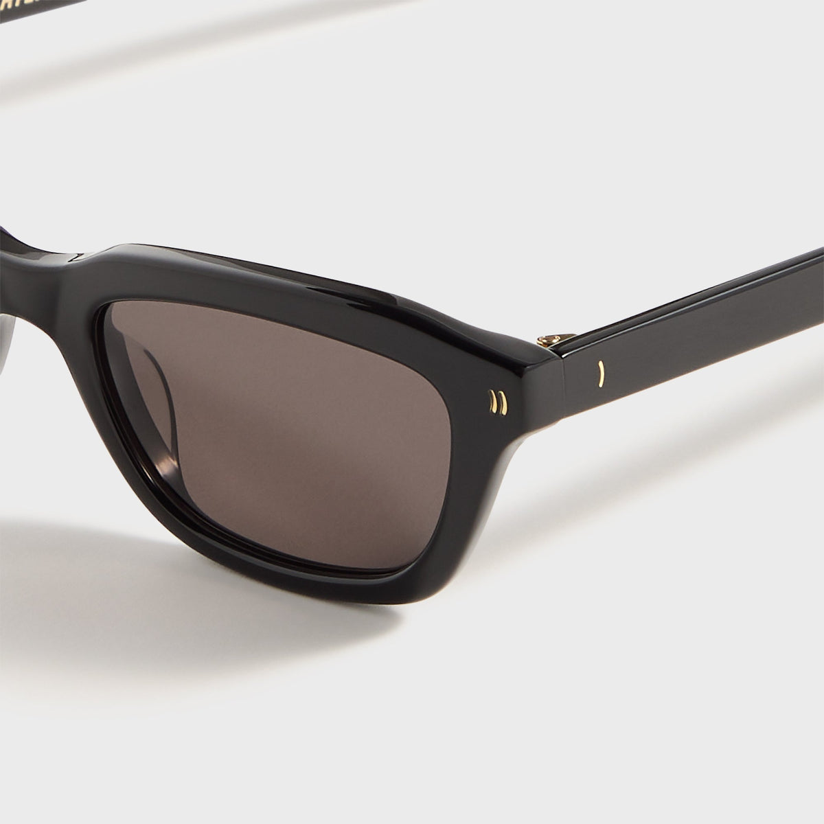Flatlist Clint - Solid Black / Solid Black Lens | Kith