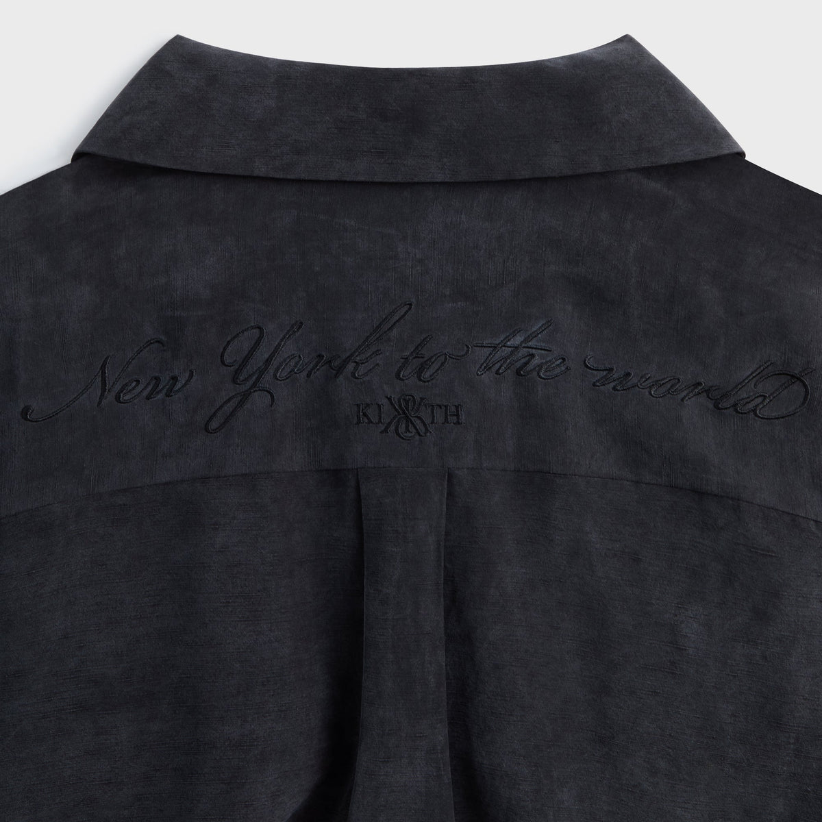 Kith Adonis Camp Collar Shirt - Black | Kith