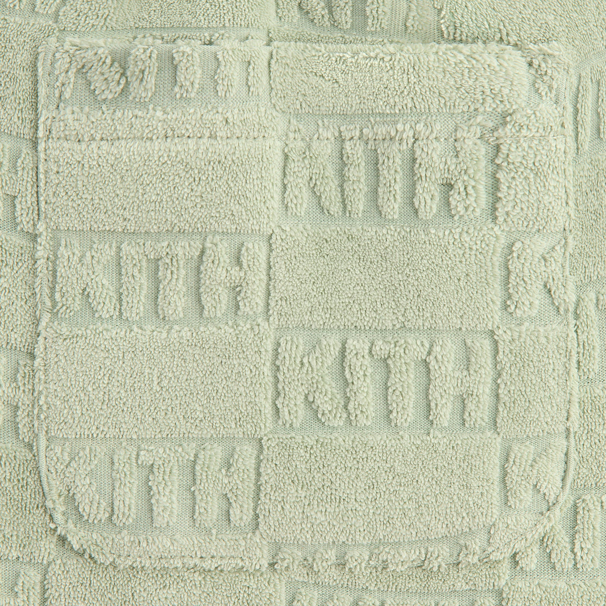 Kith Kids Monogram Terry Liam Short - Tranquility | Kith
