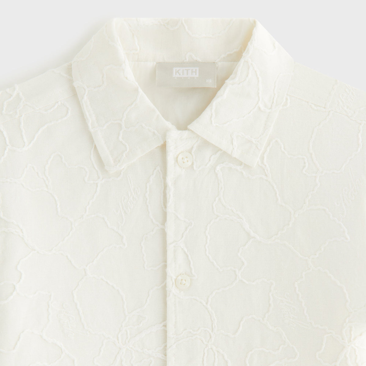 Kith Kids Iris Bennet Camp Shirt - Sandrift | Kith